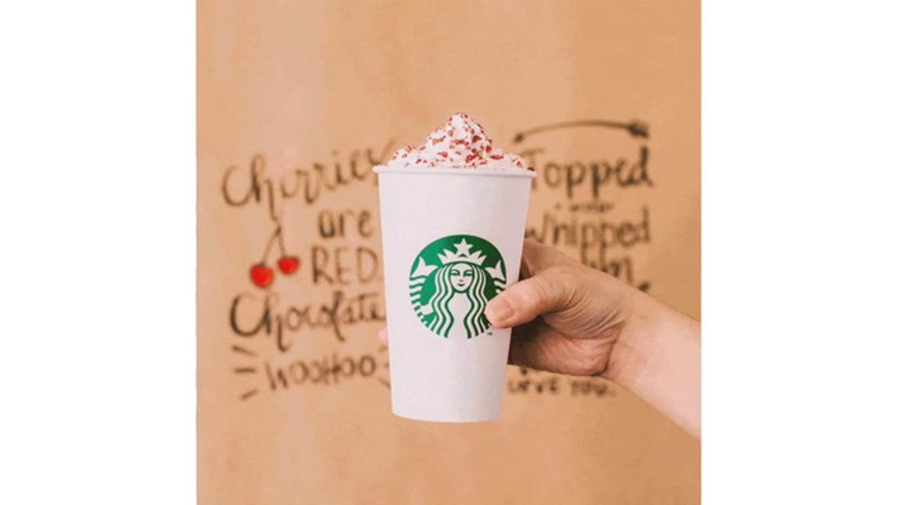 Starbucks releases Cherry Mocha for Valentine's Day