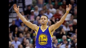 Warriors use NBA-record 1st quarter to rout Nuggets 142-111