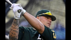 A's catcher Bruce Maxwell pleads guilty to disorderly conduct