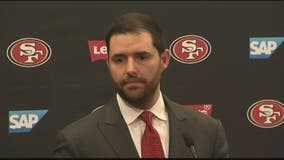 49ers CEO Jed York speaks after coach Jim Tomsula fired