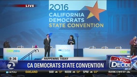 Big names appearing this weekend at the Democratic state convention in San Jose
