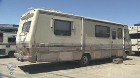 San Jose man re-purposing abandoned RV to distribute supplies to homeless