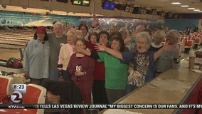 'Senior Swingers' rule on Cupertino bowling league where the oldest player is 96