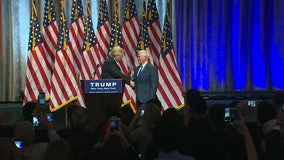 Trump introduces Gov. Pence as VP choice