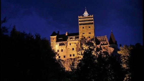 Halloween treat: A night at Dracula's castle in Transylvania
