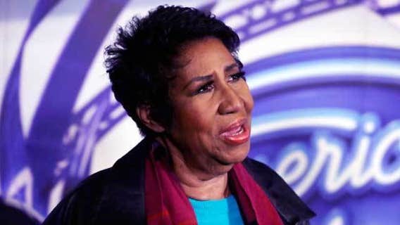 Aretha Franklin welcomes 'Idol' to her hometown of Detroit