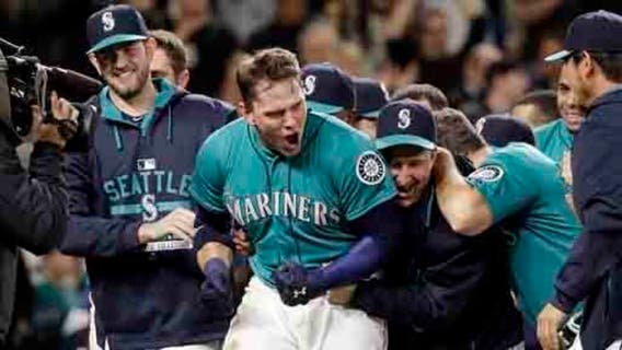 Morrison goes deep in 11th to give Seattle 4-3 win over A's