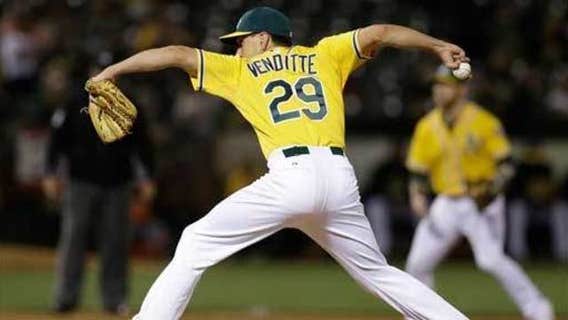 A's offense quiet again in 2-1 loss to Rangers