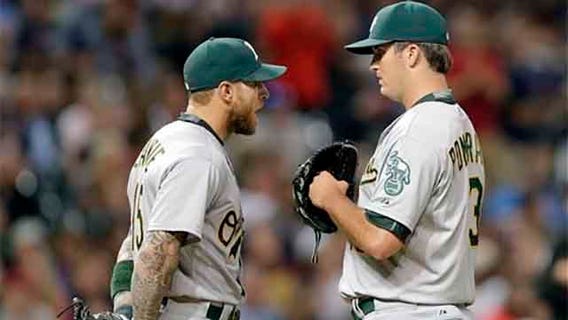 A's shut down by Salazar in 5-1 loss to Indians