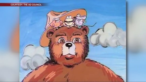 Forest Fire prevention icon Smokey Bear turns 75