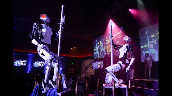 What robot strippers say about sexism, tech and the future
