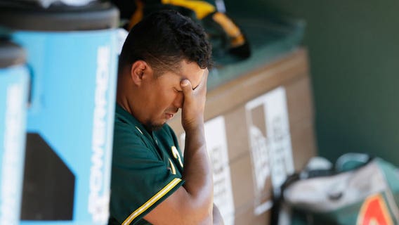 Oakland A's clinch losing record with 12-4 loss to Rangers