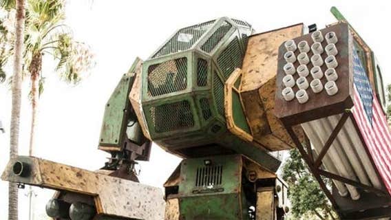 Oakland company seeks help building giant battle robot