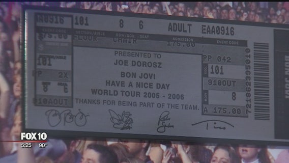 Bon Jovi gives back: Rock band helps Valley man overcome medical crisis