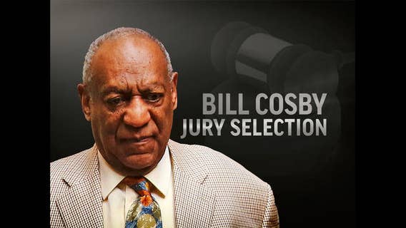 3 white men, 2 white women seated for Cosby jury