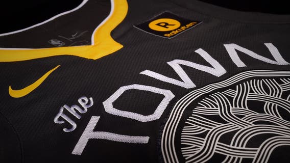 Warriors unveil "The Town" jerseys