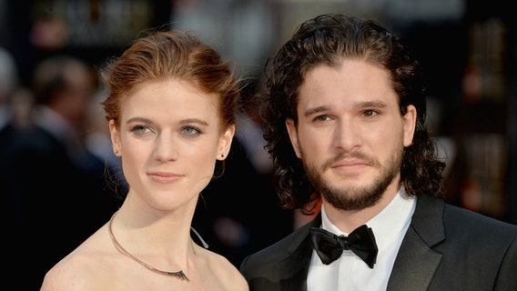 'Game of Thrones' stars Kit Harington and Rose Leslie get married
