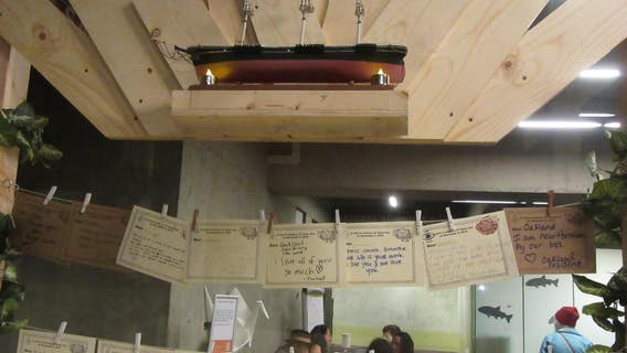 Artists pay tribute to those who died in Ghost Ship fire at Oakland museum