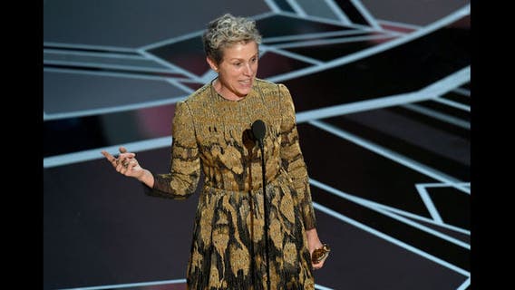 Frances McDormand brings 'inclusion rider' into spotlight