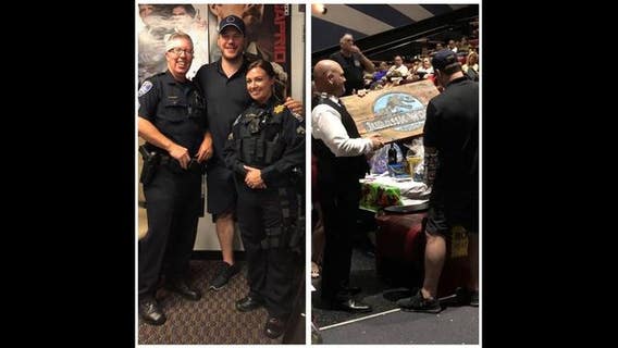 Actor Chris Pratt attends 'Jurassic World: Fallen Kingdom' screening in Vacaville