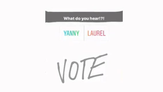 What do you hear: Yanny or Laurel?