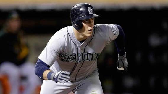 Morrison, Seager help Mariners outslug A's, 11-8