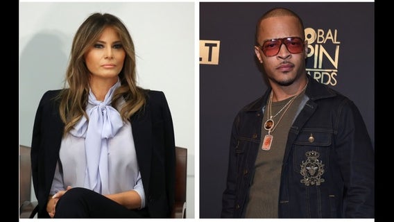 Melania spokeswoman calls for boycott of T.I. over video