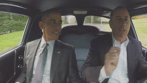 Obama-Seinfeld show: 'Comedians in Cars Getting Coffee' airs