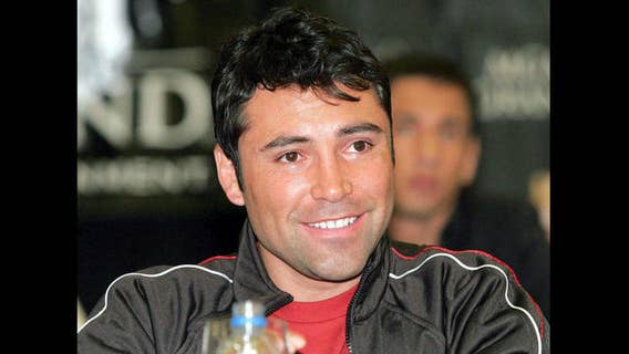Boxing great Oscar De La Hoya suspected of DUI in California