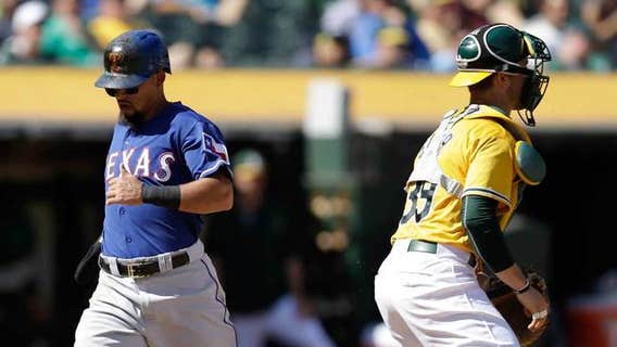 Bassitt returns to mound in A's 8-1 loss to Rangers