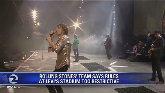 Rolling Stones may not return to Santa Clara over stadium restrictions