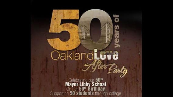 Schaaf celebrates 50th birthday at 50th mayoral gala in Oakland