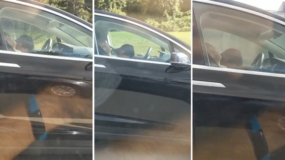 Tesla driver spotted 'asleep at wheel' on Massachusetts highway
