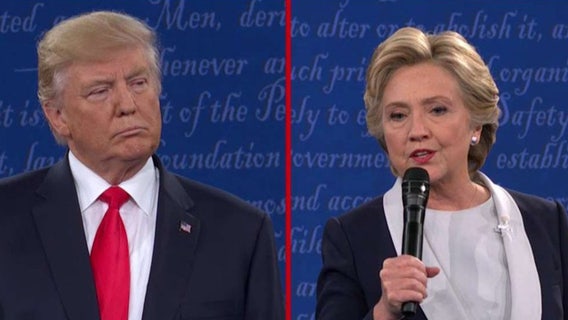 Social media reaction to the presidential election