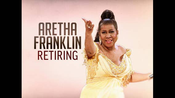 Aretha Franklin retiring
