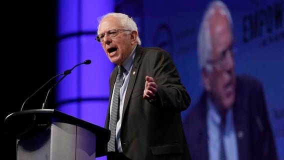 Bernie Sanders gets his say on Clinton's day in Capitol