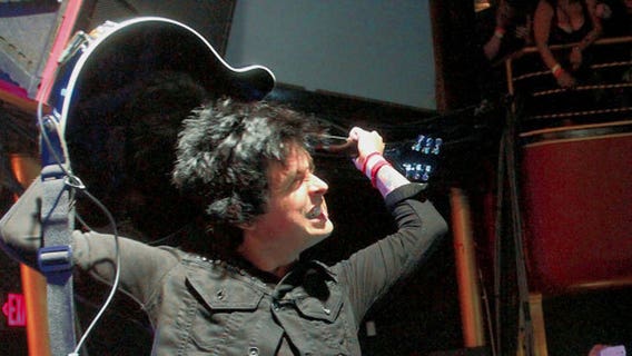 Green Day pop-up offering 'Idiot Nation' merchandise at Oakland record store