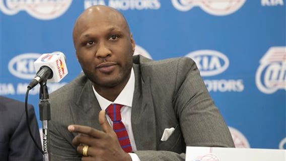 Odom's spiral leaves ex-NBA star fighting for his life