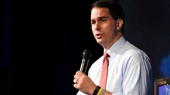 GOP candidate Walker finds support for scrapping Iran deal