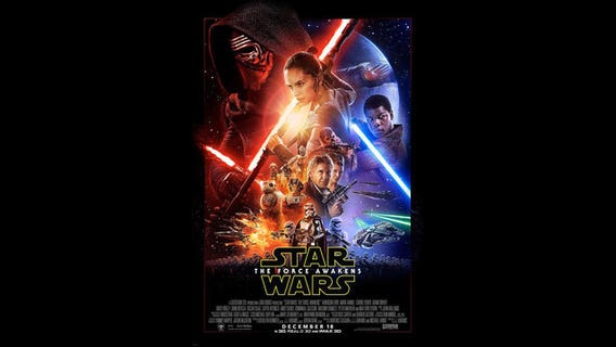 'Star Wars: The Force Awakens' poster has fans freaking out