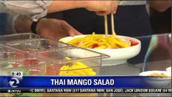Thai mango salad by Chef Ariel Layug