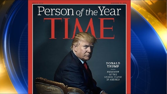 Trump is Time magazine's Person of the Year