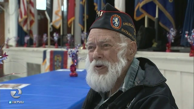 100th birthday celebration surprises Brentwood veteran and Camp Fire survivor with POW medal
