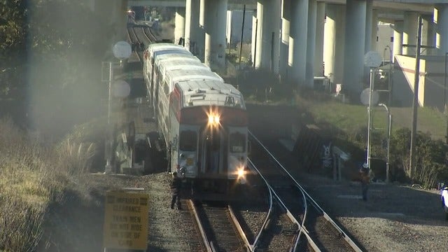 Caltrain strikes occupied vehicle on tracks in San Francisco