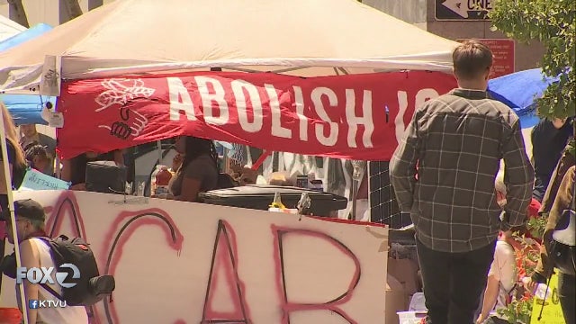 200 gather in SF for ‘Block ICE Block Party', a celebration of 'resistance'