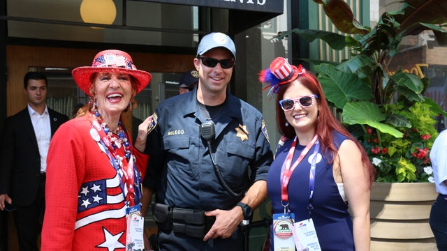 Police the real stars of the Republican Convention