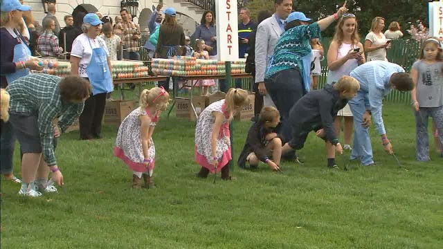 President Trump hosts annual White House Easter Egg Roll