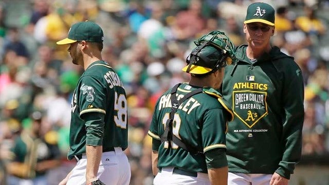 Wade Miley duels with Sonny Gray, Boston beats A's 2-0
