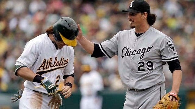 Error plagued A's fall to White Sox