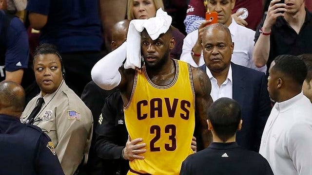 LeBron's 'slight' headache a big deal in the NBA Finals
